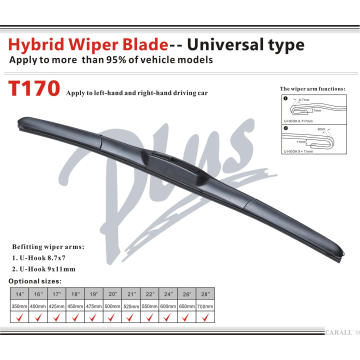 Universal Wiper Blade Car Accessory Hybrid Type